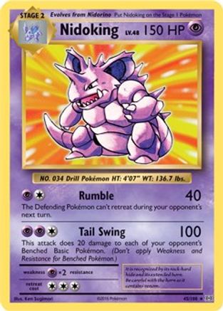 Nidoking (XY Evolutions) (045/108) [Deck Exclusives] - Rare