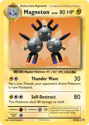 Magneton (XY Evolutions) (038/108) [Deck Exclusives] - Rare