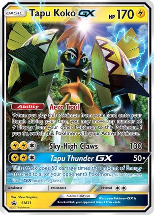 Tapu Koko GX (SM33/248) [SM Promos] Holofoil - Promo
