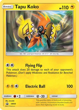 Tapu Koko (SM30/248) [SM Promos] Holofoil - Promo