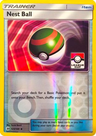 Nest Ball (League Cup) (123/149) [League & Championship Cards] Reverse Holofoil - Promo
