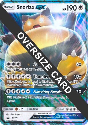Snorlax GX - SM05 (SM05) [Jumbo Cards] - Promo