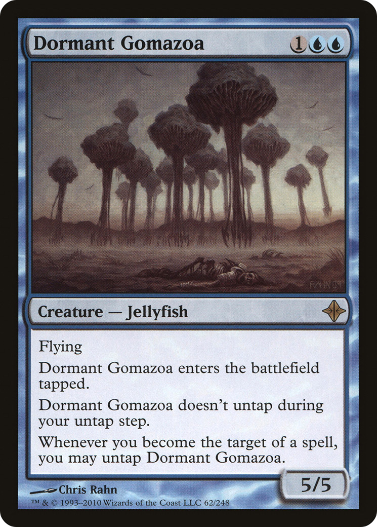 Dormant Gomazoa (ROE-062) [Rise of the Eldrazi] Foil
