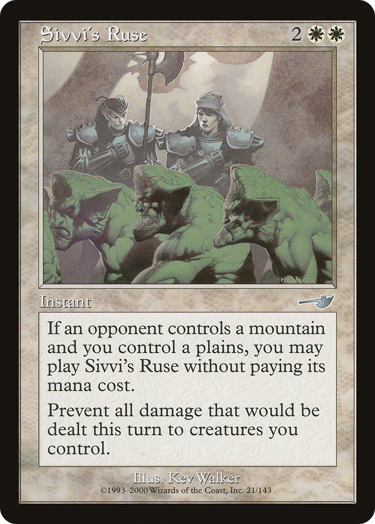 Sivvi's Ruse (NMS-021) [Nemesis]