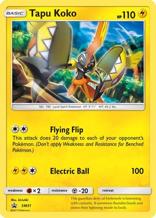 Tapu Koko (SM31/248) [SM Promos] Holofoil - Promo
