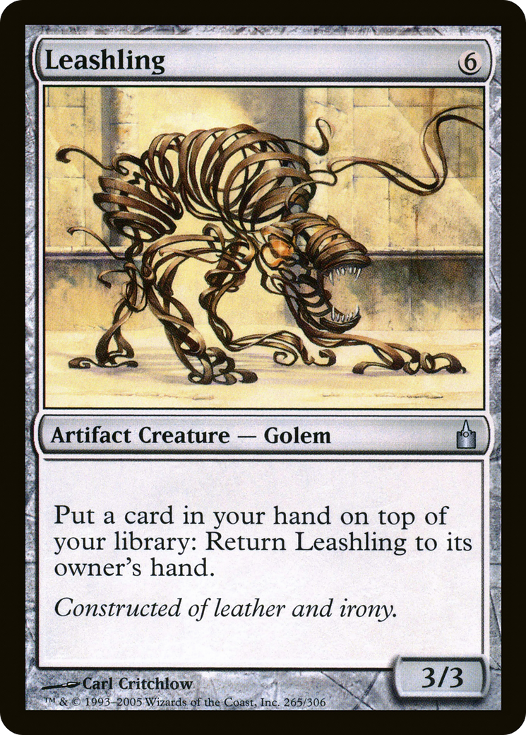 Leashling (RAV-265) [Ravnica: City of Guilds] Foil