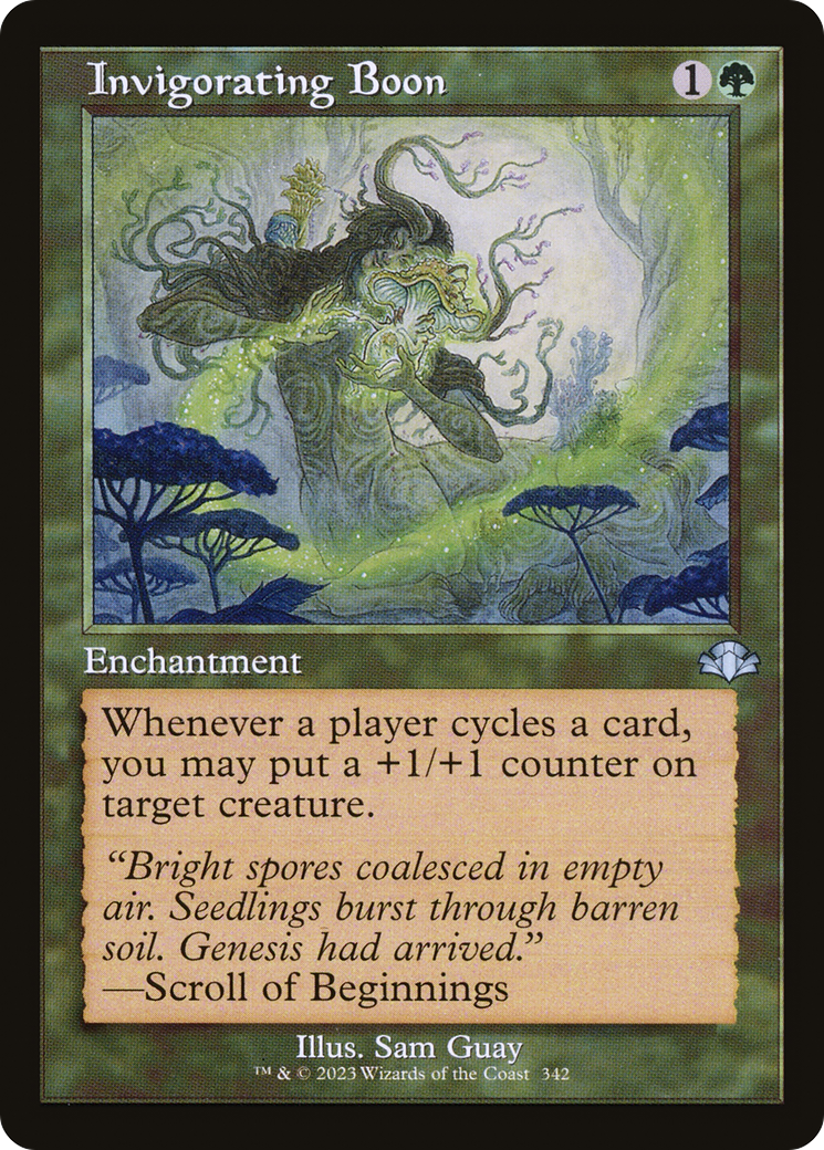 Invigorating Boon (Retro Frame) (DMR-342) [Dominaria Remastered]