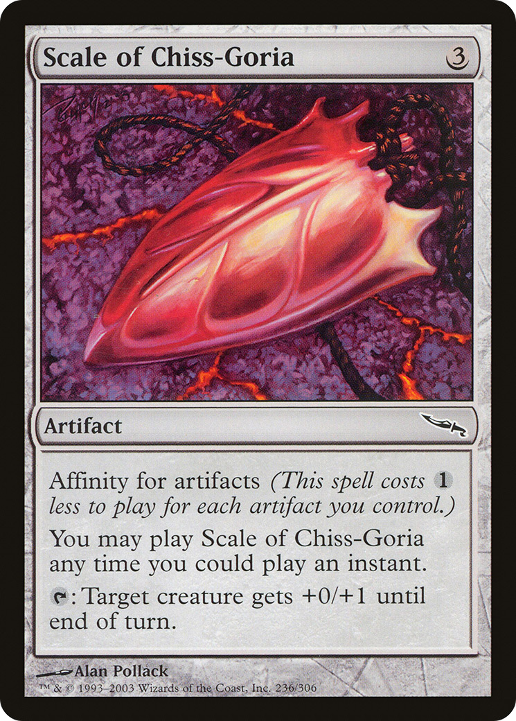 Scale of Chiss-Goria (MRD-236) [Mirrodin] Foil