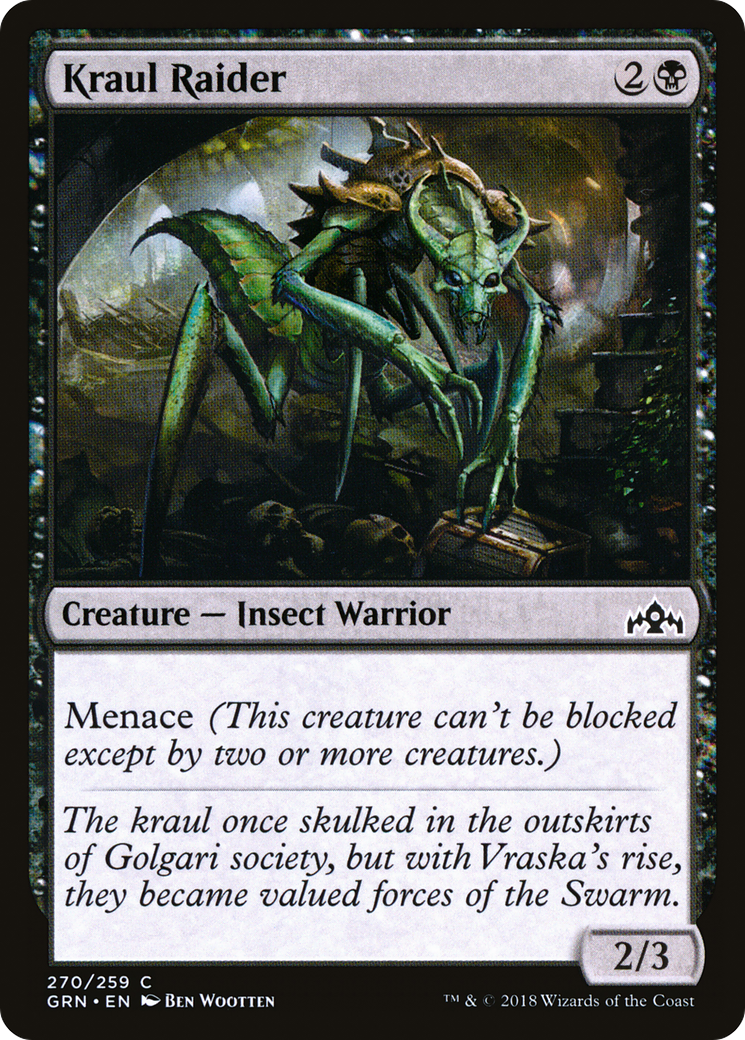 Kraul Raider (GRN-270) [Guilds of Ravnica]