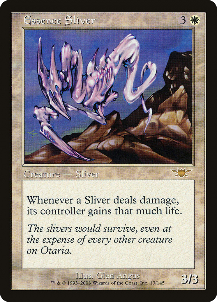 Essence Sliver (LGN-013) [Legions] Foil