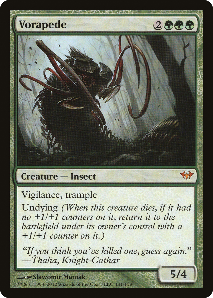 Vorapede (DKA-131) [Dark Ascension] Foil
