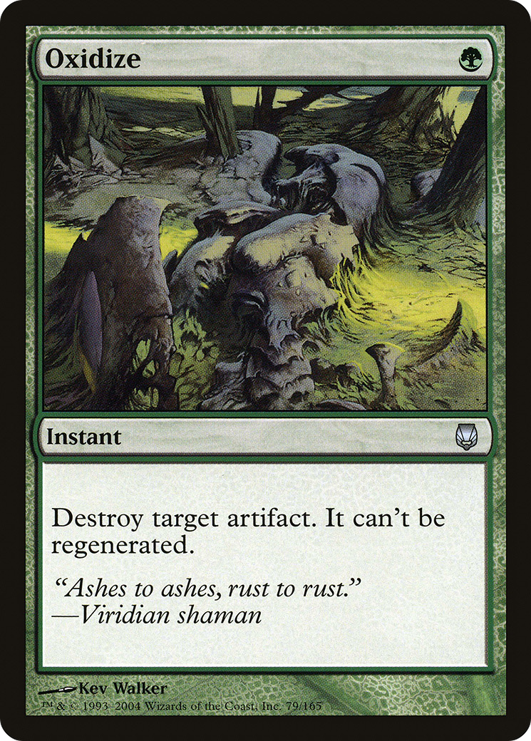 Oxidize (DST-079) [Darksteel] Foil