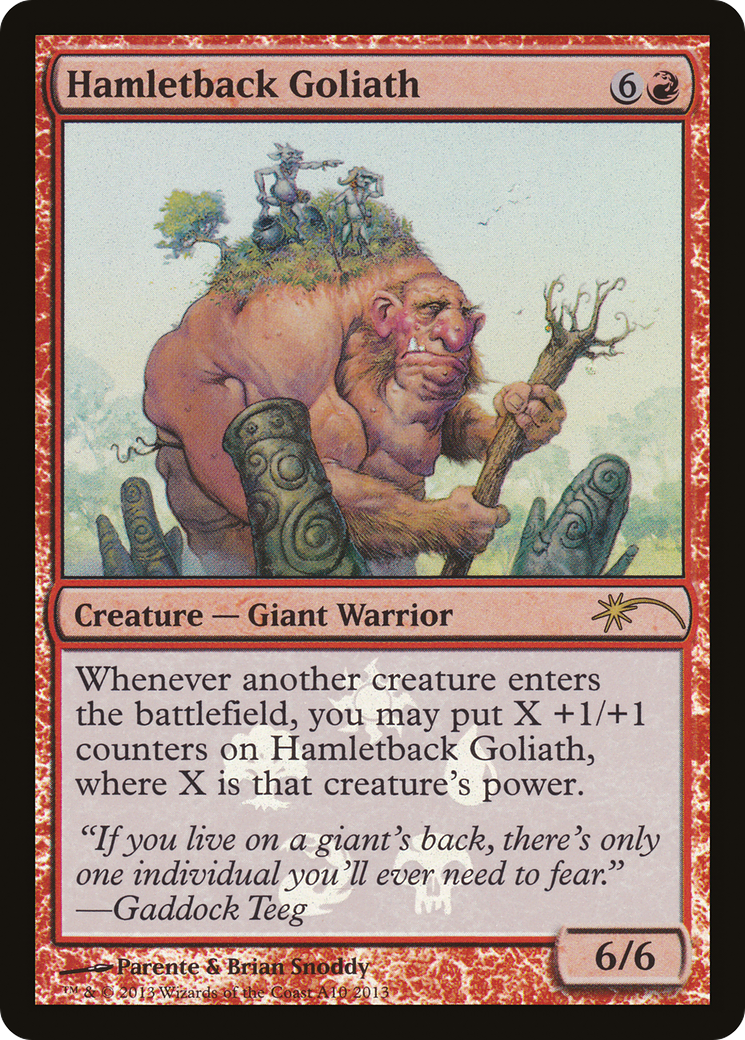 Hamletback Goliath (MEDIA-A10) [Magic 2013 Promos] Foil