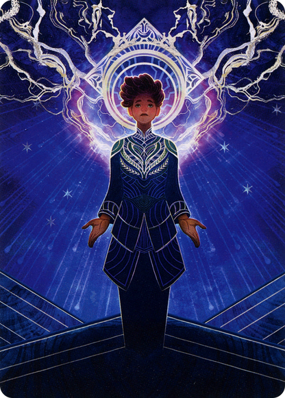 Brainstorm // Brainstorm (ASTX-065) (Borderless) [Strixhaven Art Series] Foil