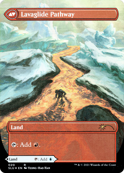 Riverglide Pathway (Borderless) (SLU-020) (Showcase) [Secret Lair: Ultimate Edition] Foil