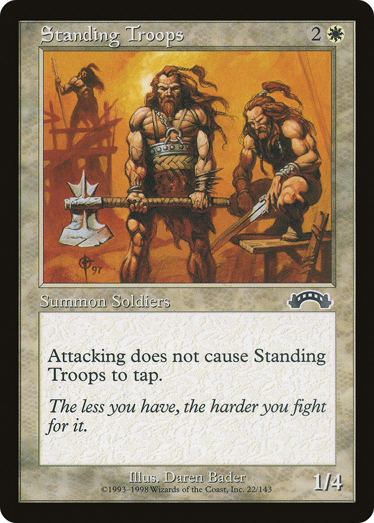 Standing Troops (EXO-022) [Exodus]