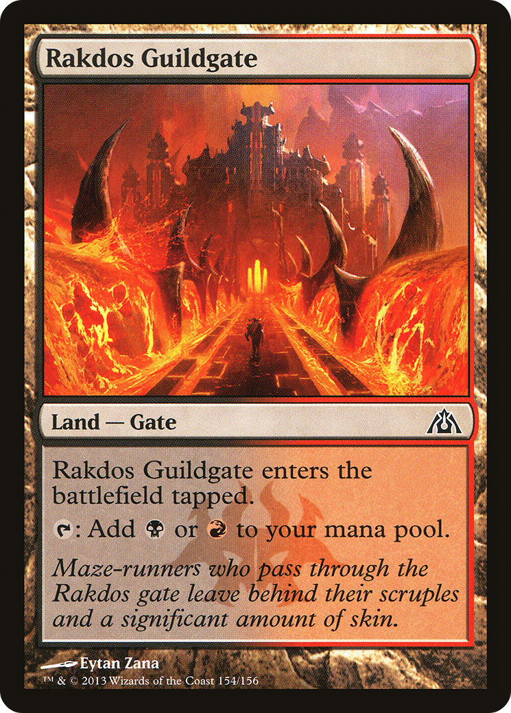 Rakdos Guildgate (DGM-154) [Dragon's Maze]