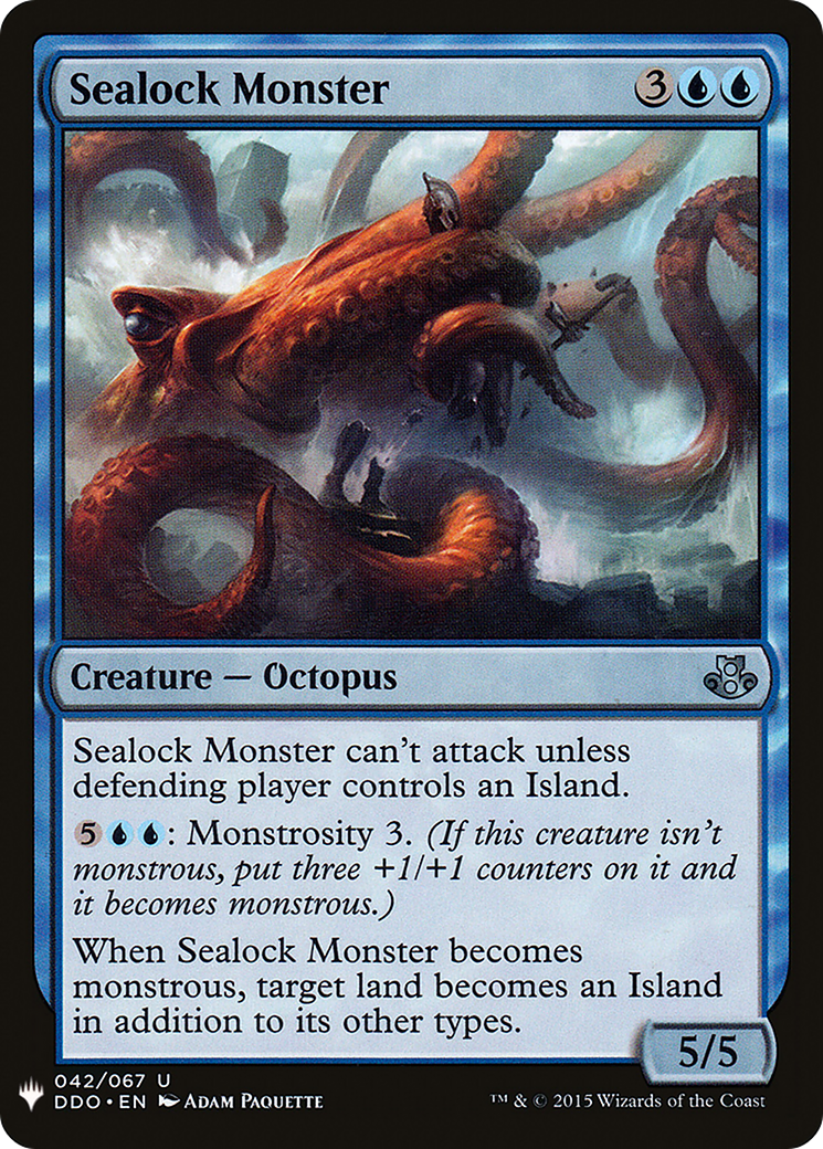 Sealock Monster (LIST-DDO-42) [The List]