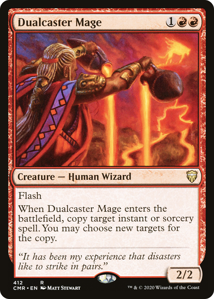 Dualcaster Mage (CMR-412) [Commander Legends]