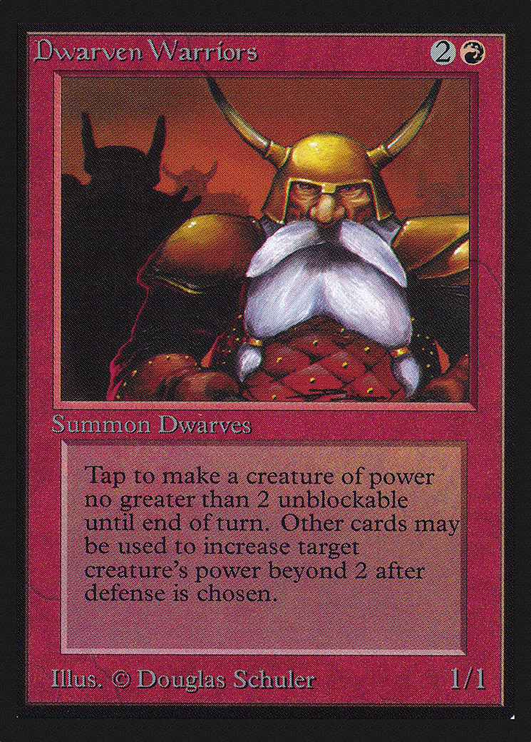 Dwarven Warriors (IE) [Intl. Collectors' Edition]