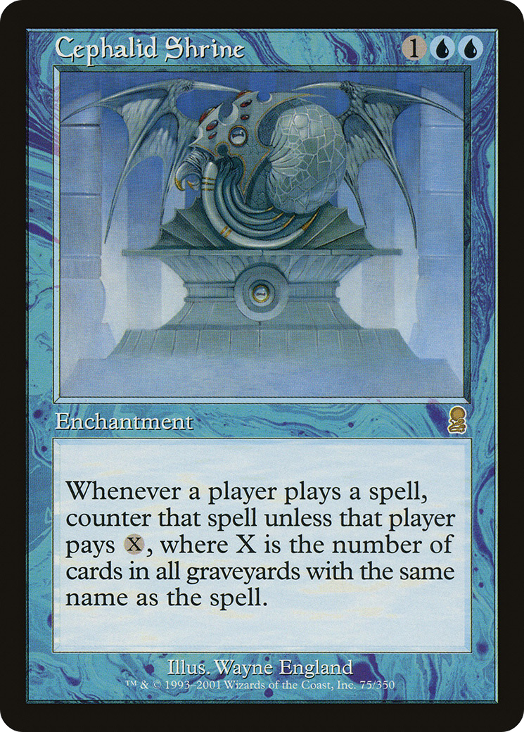 Cephalid Shrine (ODY-075) [Odyssey] Foil