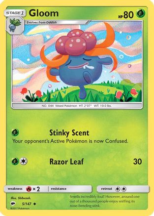 Gloom (005/147) [SM  Burning Shadows] - Uncommon
