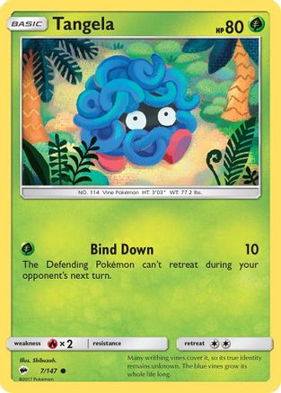 Tangela (007/147) [SM  Burning Shadows] - Common