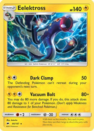 Eelektross (46/147) [SM  Burning Shadows] - Rare