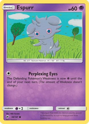 Espurr (059/147) [SM  Burning Shadows] - Common