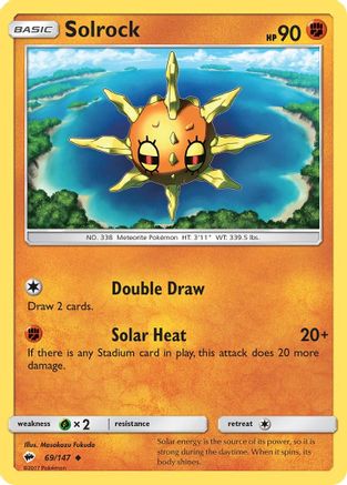 Solrock (069/147) [SM  Burning Shadows] - Uncommon