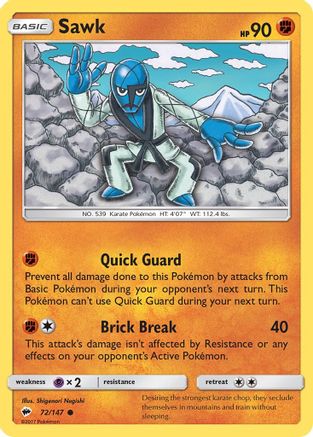 Sawk (072/147) [SM  Burning Shadows] - Common