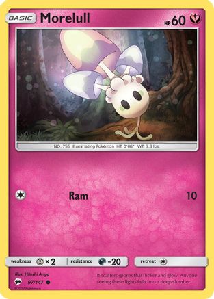 Morelull (097/147) [SM  Burning Shadows] Reverse Holofoil - Common