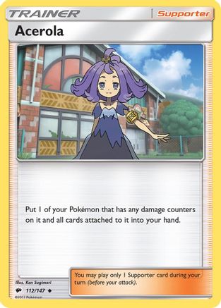 Acerola (112/147) [SM  Burning Shadows] - Uncommon