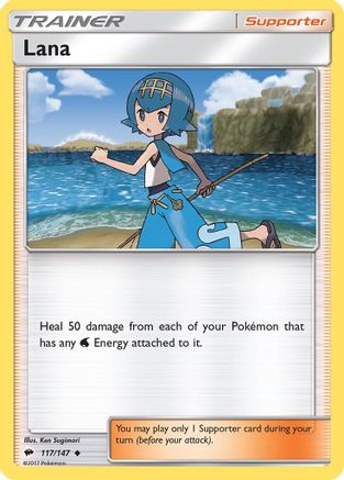 Lana (117/147) [SM  Burning Shadows] - Uncommon