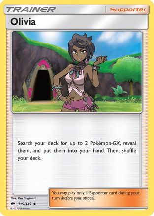 Olivia (119/147) [SM  Burning Shadows] - Uncommon