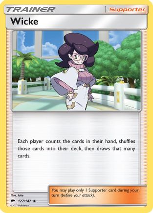 Wicke (127/147) [SM  Burning Shadows] - Uncommon