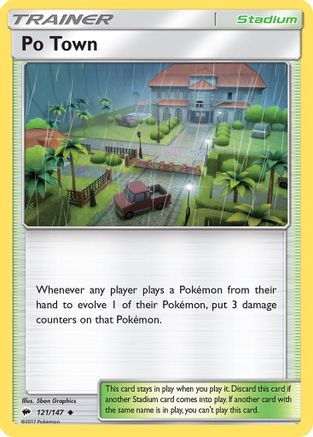 Po Town (121/147) [SM  Burning Shadows] - Uncommon