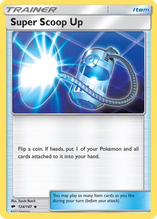 Super Scoop Up (124/147) [SM  Burning Shadows] - Uncommon