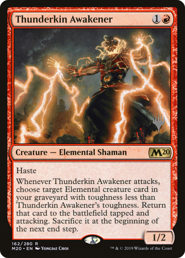 Thunderkin Awakener (PPM20-162) [Promo Pack: Core Set 2020 Promos] Foil