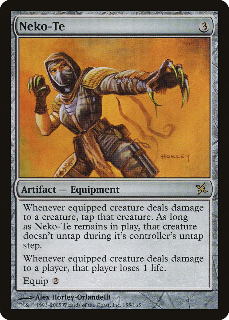 Neko-Te (BOK-155) [Betrayers of Kamigawa] Foil