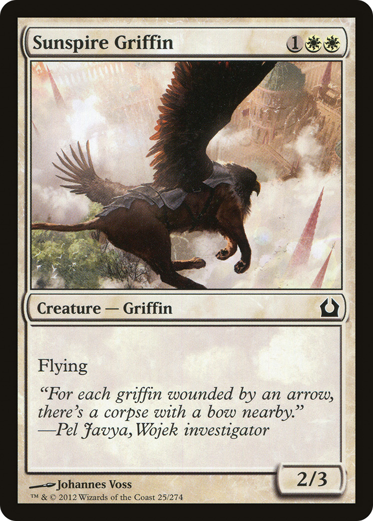 Sunspire Griffin (RTR-025) [Return to Ravnica]