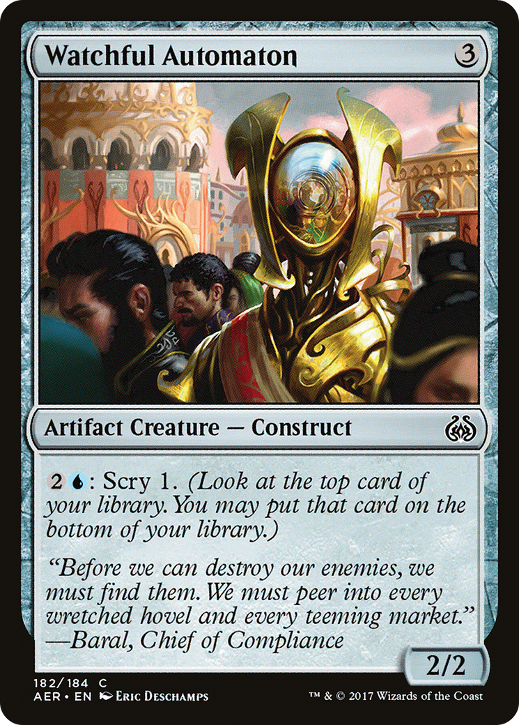 Watchful Automaton (AER-182) [Aether Revolt]
