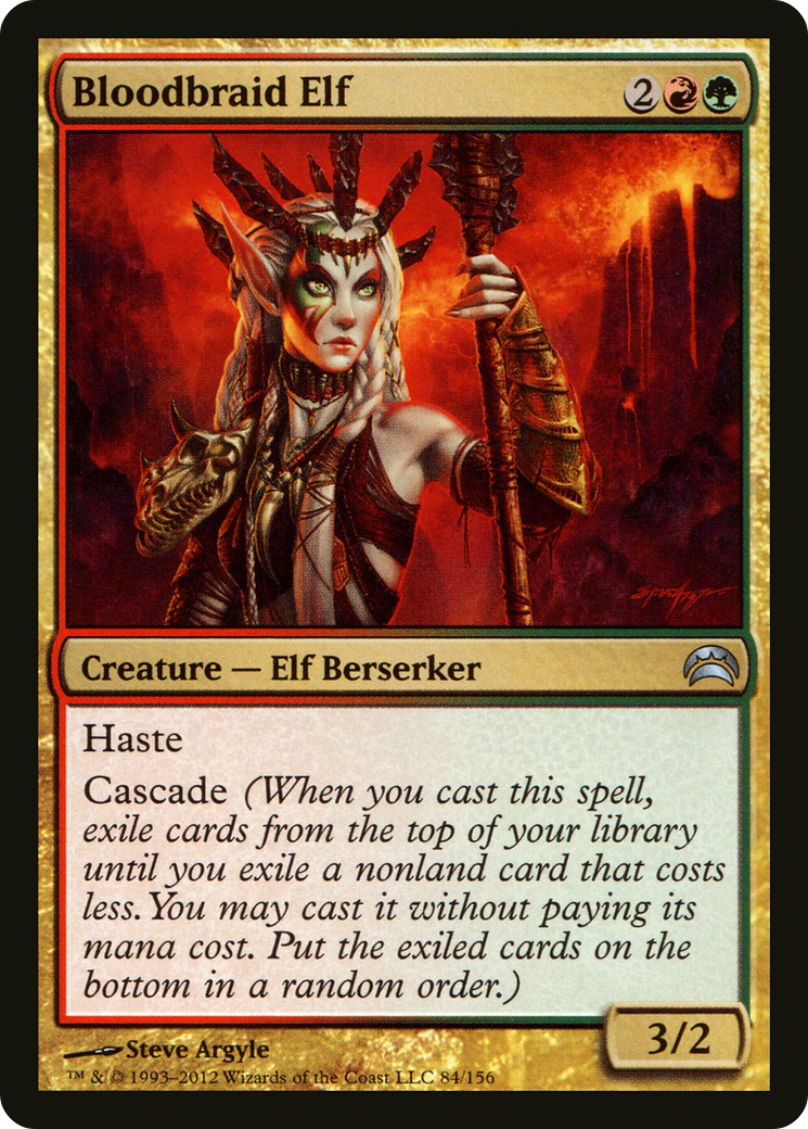 Bloodbraid Elf (PC2-084) [Planechase 2012] Foil