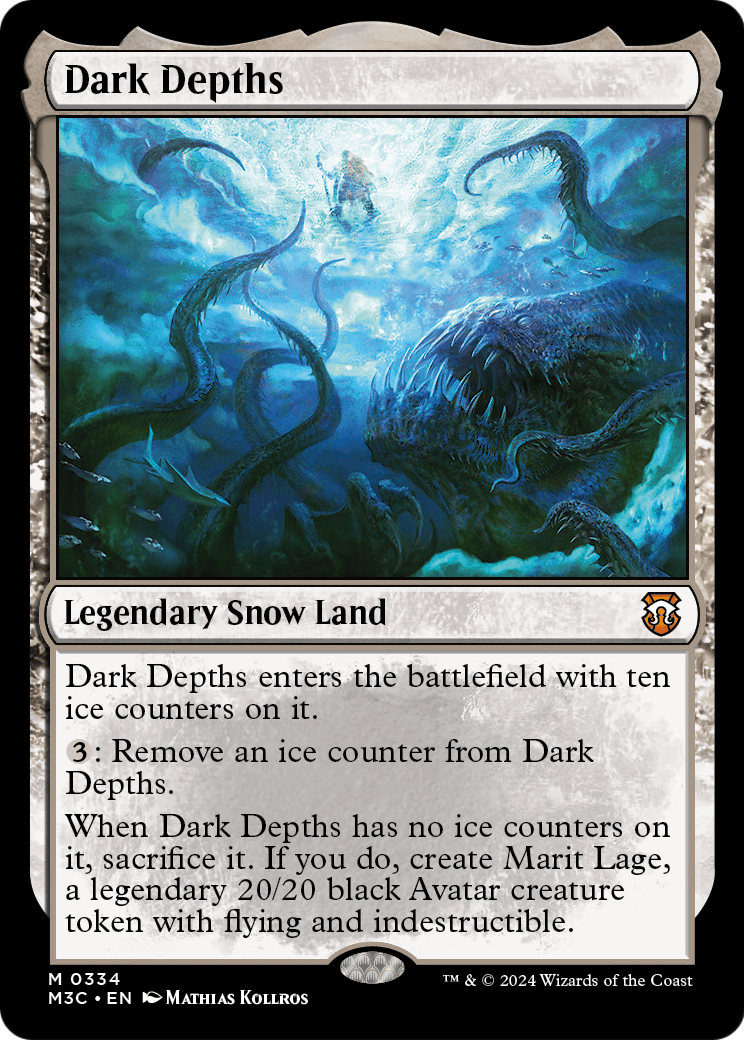 Dark Depths (M3C-334) [Modern Horizons 3 Commander]