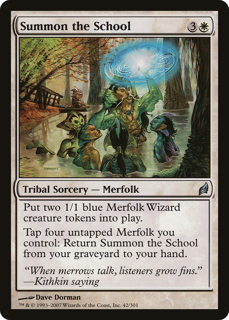 Summon the School (LRW-042) [Lorwyn]