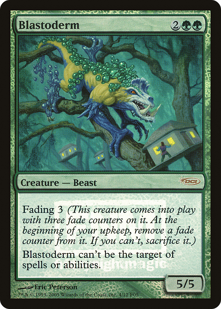 Blastoderm (FNM-004) [Friday Night Magic 2005] Foil