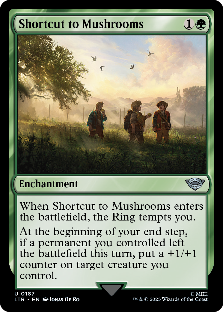 Shortcut to Mushrooms (LTR-187) [The Lord of the Rings: Tales of Middle-earth] Foil