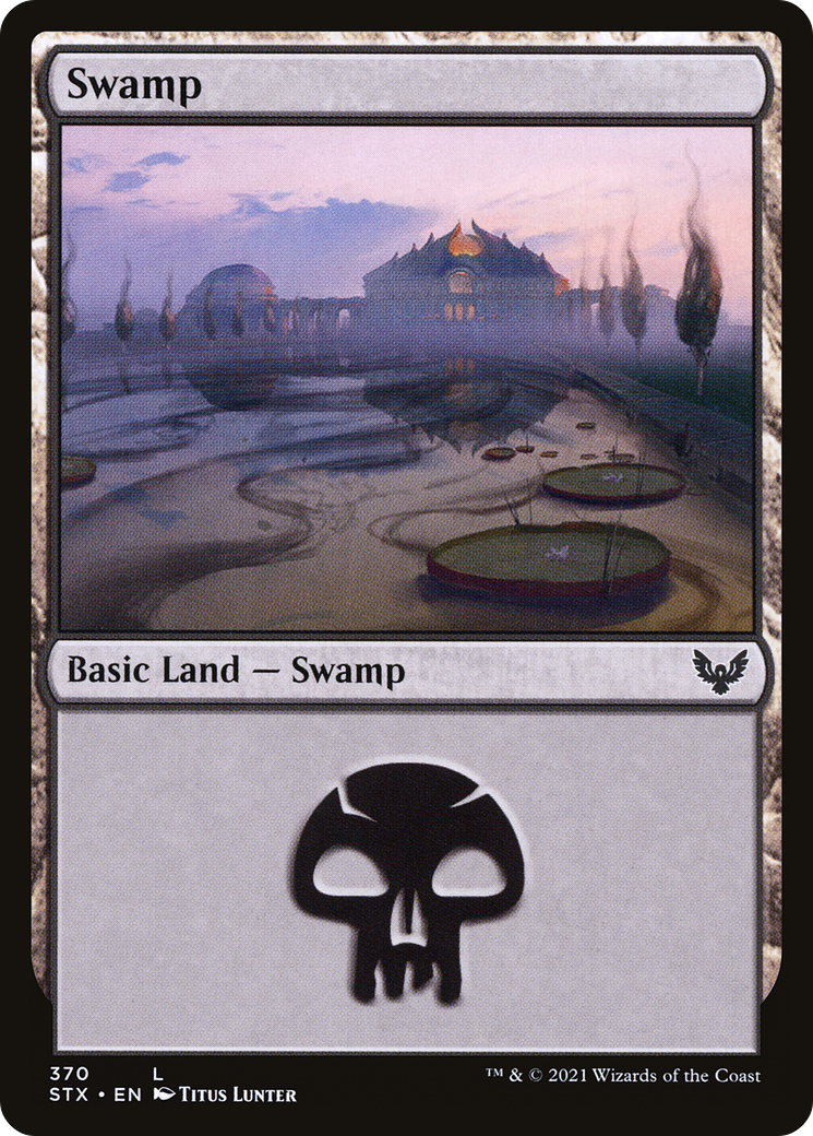 Swamp (STX-370) [Strixhaven: School of Mages] Foil