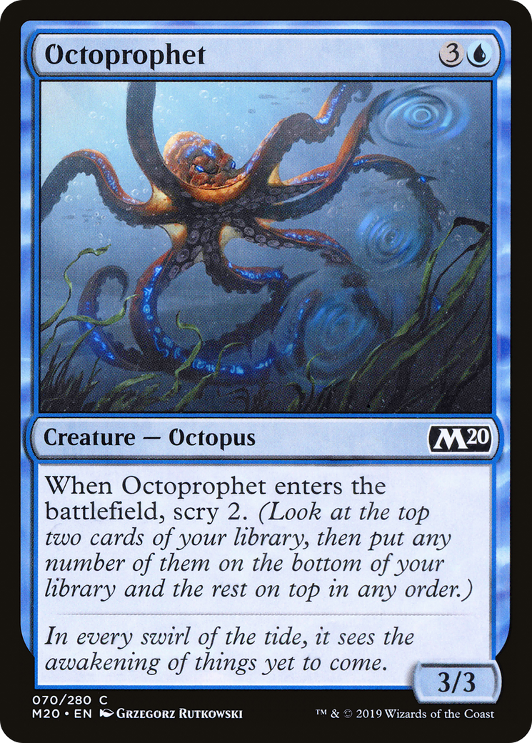 Octoprophet (M20-070) [Core Set 2020] Foil