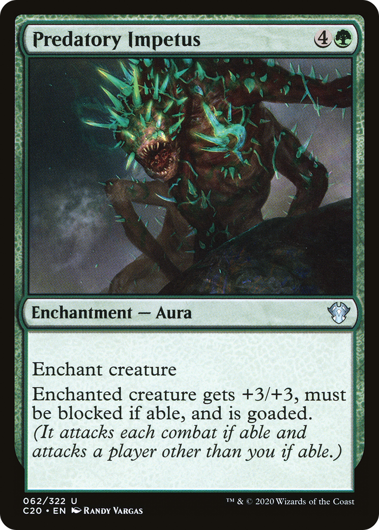 Predatory Impetus (C20-062) [Commander 2020]